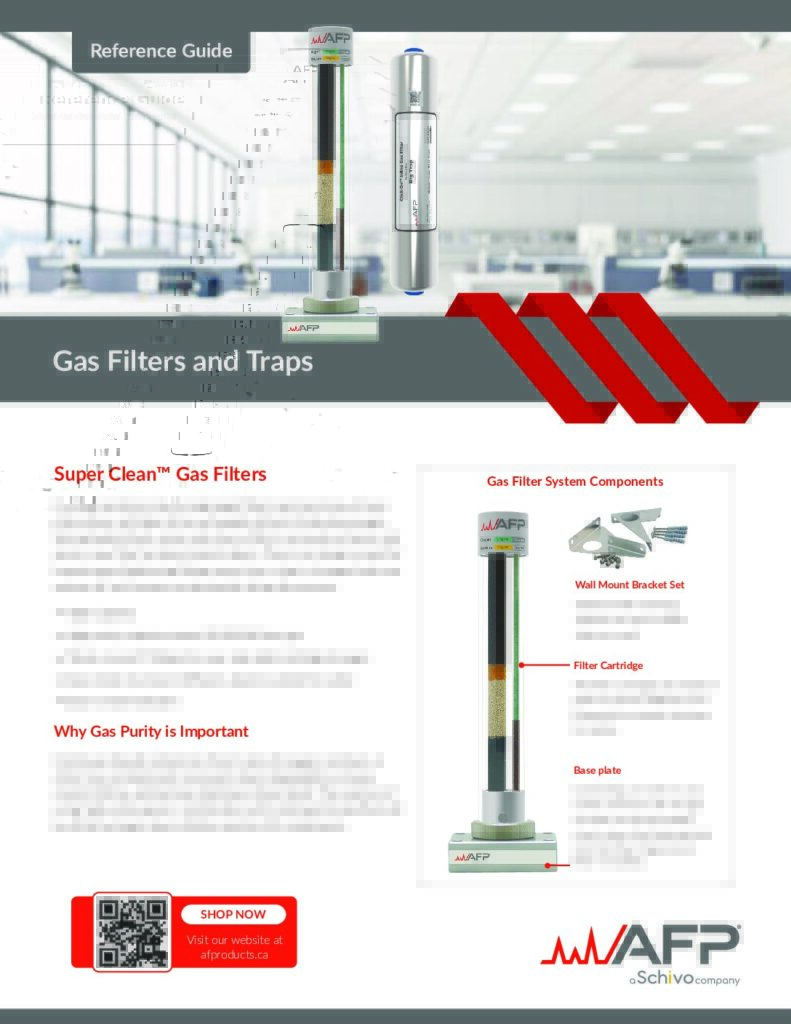 Gas Filters and Traps
