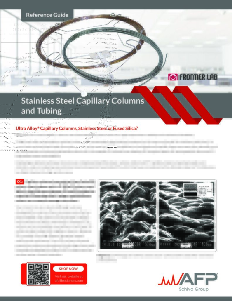 Stainless Steel Capillary Columns and Tubing